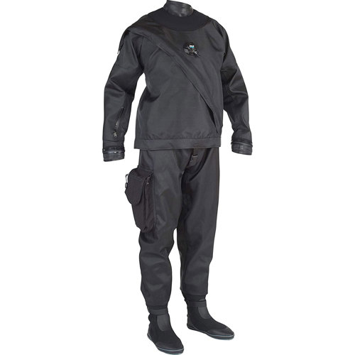 DUI Yukon II Women's Dry Suit Black Accent Small